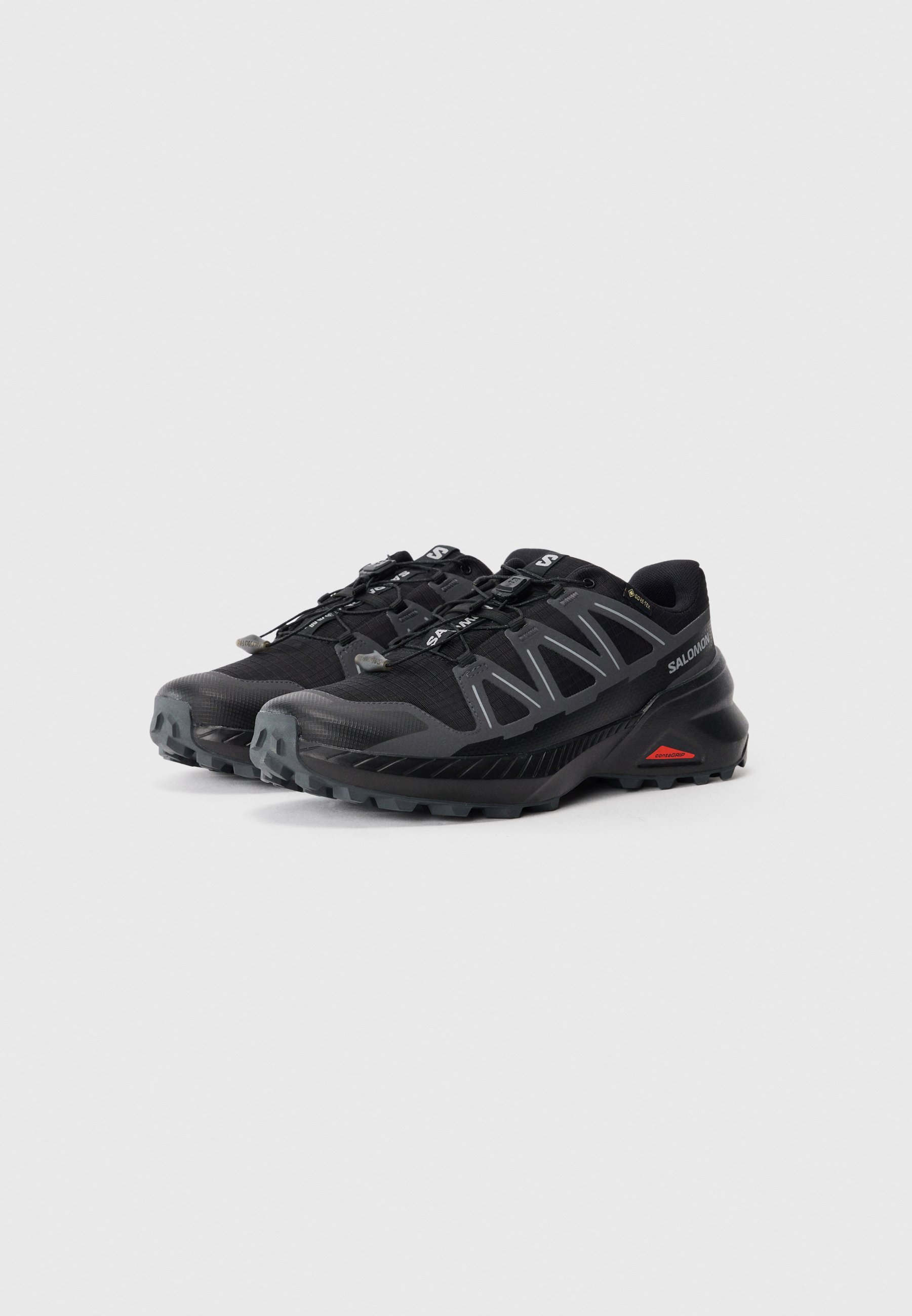 Salomon SPEEDCROSS PEAK GTX - Chaussures de randonnée - noir/asphalte