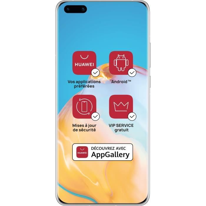 Smartphone - HUAWEI - P40 Pro - 256 GB - 5G - Gris