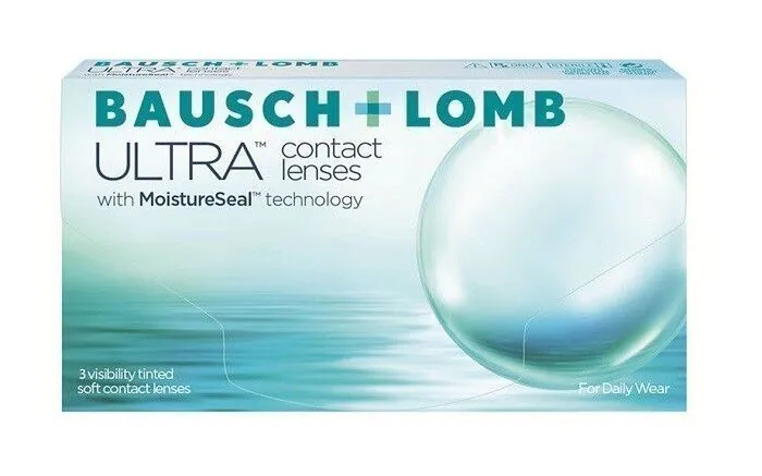 Bausch+Lomb Ultra, Soczewki kontaktowe miesięczne, Moc -1.25 Bc 8.5