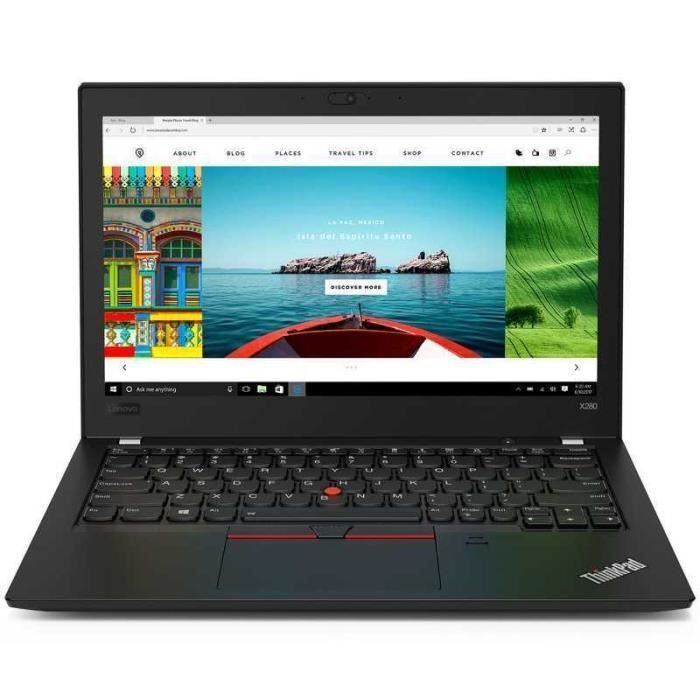 PC Portable Lenovo ThinkPad X280 - 8Go - SSD 256Go - Windows 11  (9542)