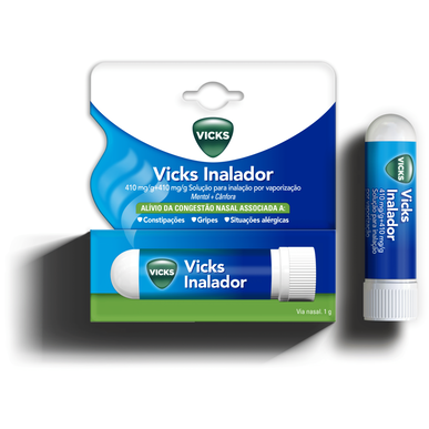 Vicks Vicks Decongestant Inhalator 1g 1g