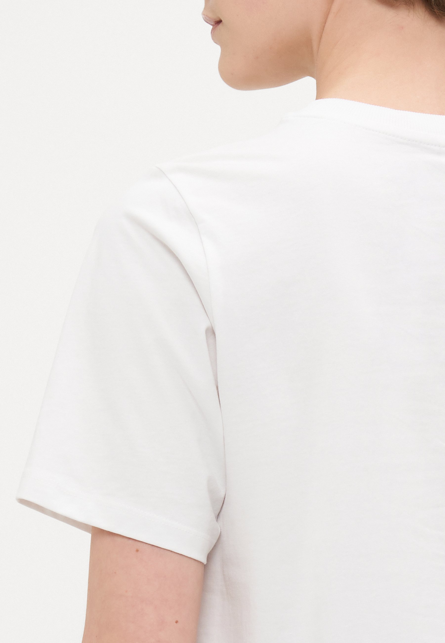 ONLY Tall ONLDONNA LIFE COOL - T-shirt stampata - bianco brillante
