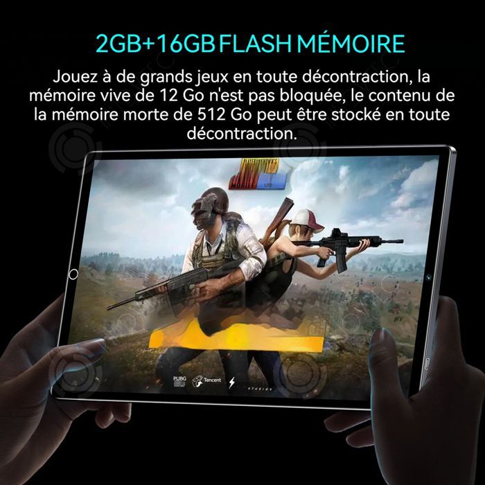 INN 11-inch Tablet, Android 7, 3G LTE, 2GB RAM, 16GB ROM, 2MP+5MP Camera, 1280x800 IPS Screen, 15000mAh Octa-core Battery, Silver