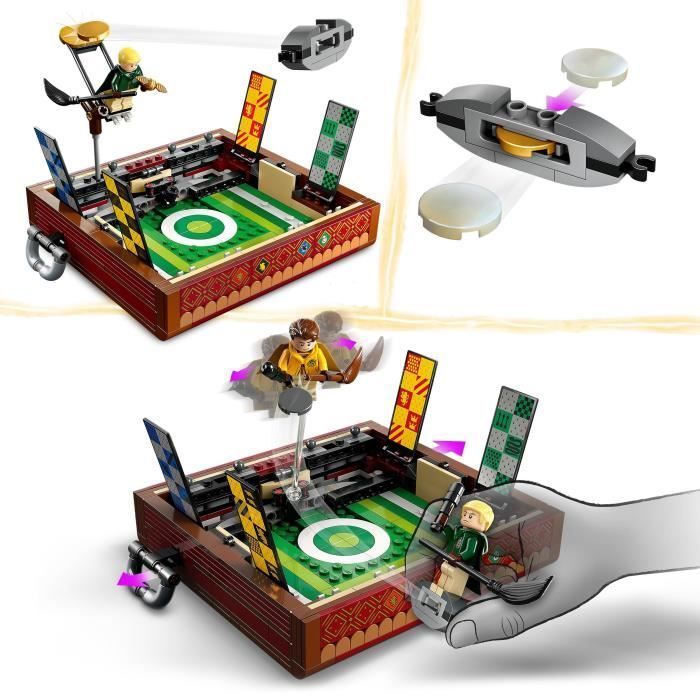 LEGO® Harry Potter 76416 Quidditch Trunk, 1 or 2 Player Toy, with 3 Quidditch Sets