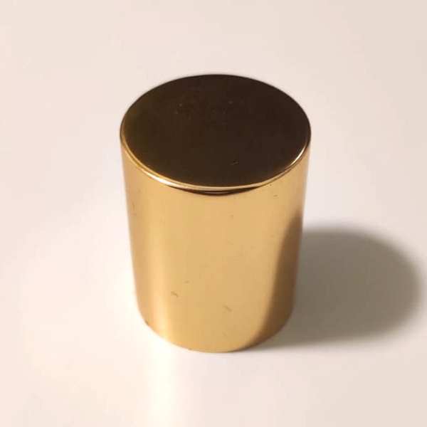 Bouchons de parfum dorés brillants, format moyen, en Alumen FEA 15 (vente en gros)