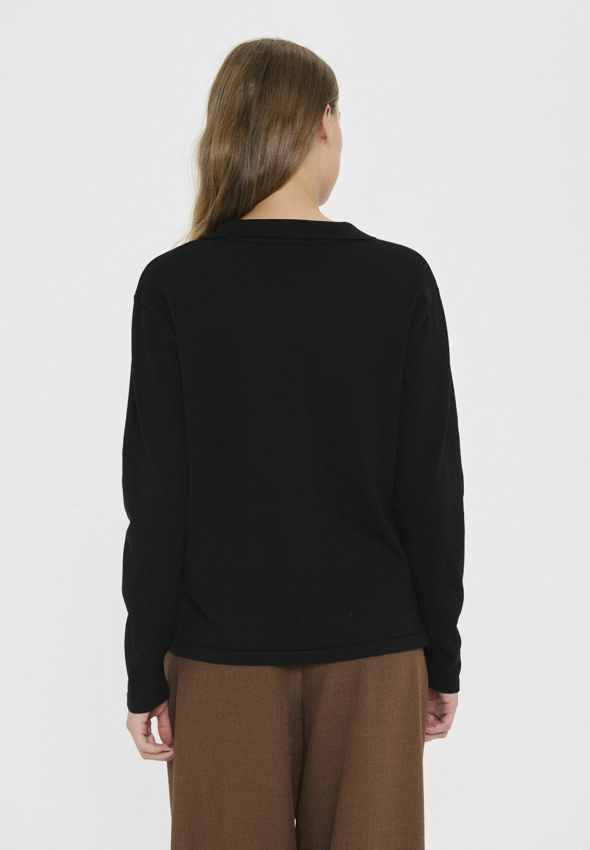 Maglia a maniche lunghe Saint Tropez - nera