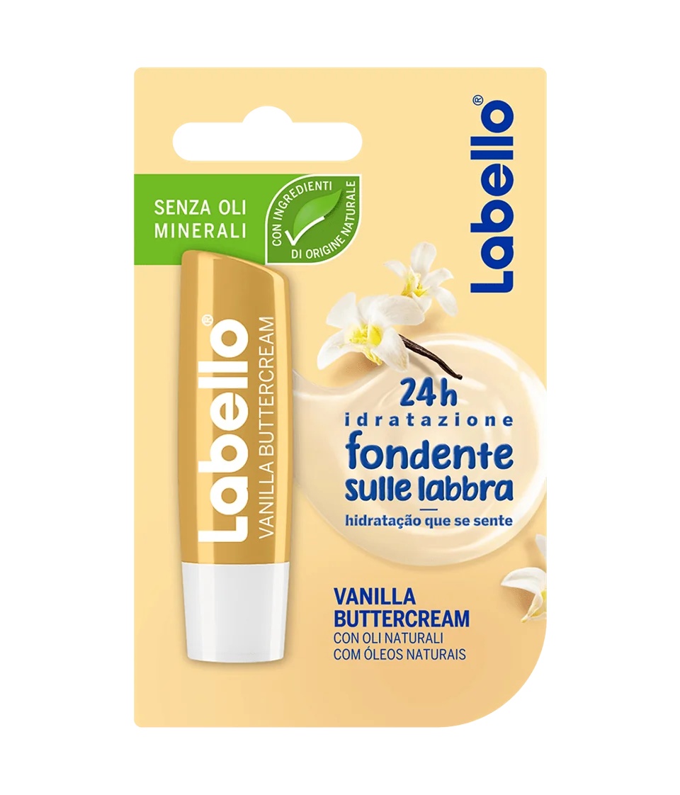 LABELLO Crème à la vanille Labello à effet hydratant 5,5 ml
