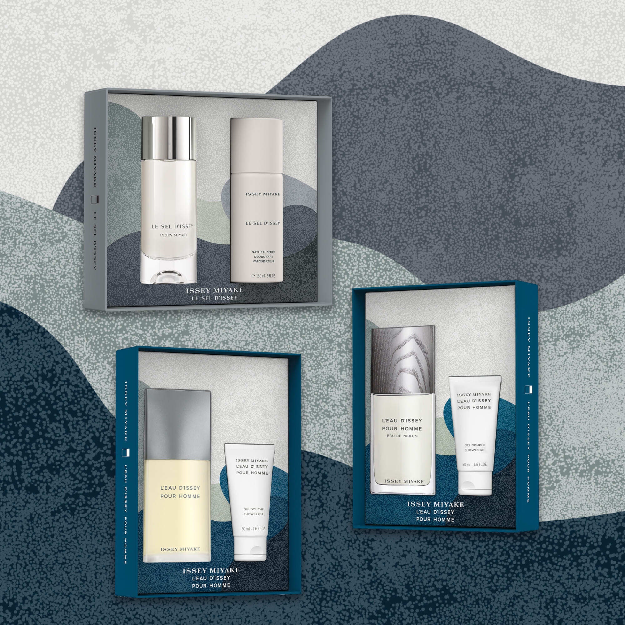 Le Sel d'Issey Cofanetto regalo - Le Sel d’Issey Eau de Toilette - Cofanetto Profumo Uomo, Eau de Toilette