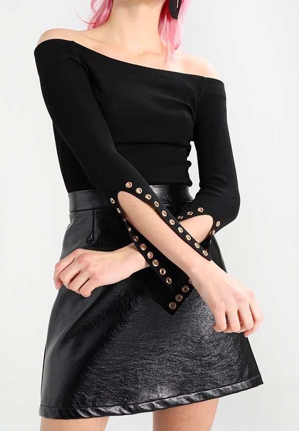 Topshop Pullover – schwarz