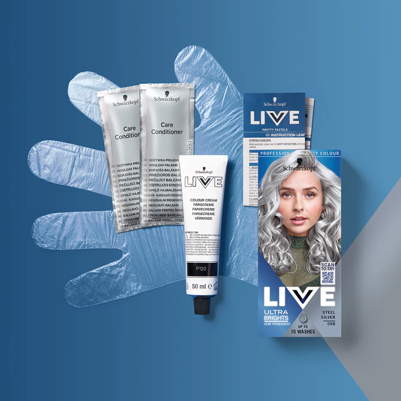 Напівперманентна фарба для волосся Schwarzkopf LIVE Ultra Brights або Pastel