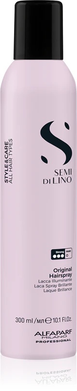 Alfaparf Milano Semi di Lino Style&Care Original Hairspray lak za lase z močnim sijajem