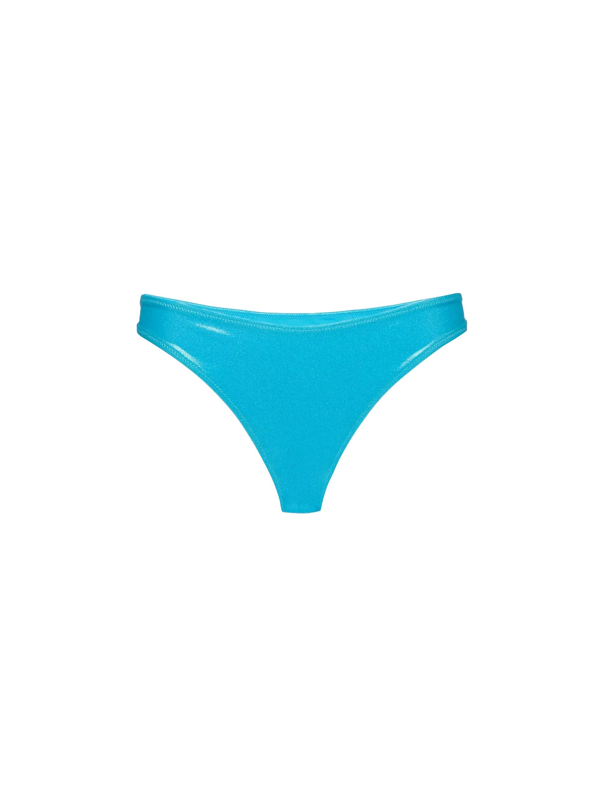 slip de bain classique turquoise Lamina Lido