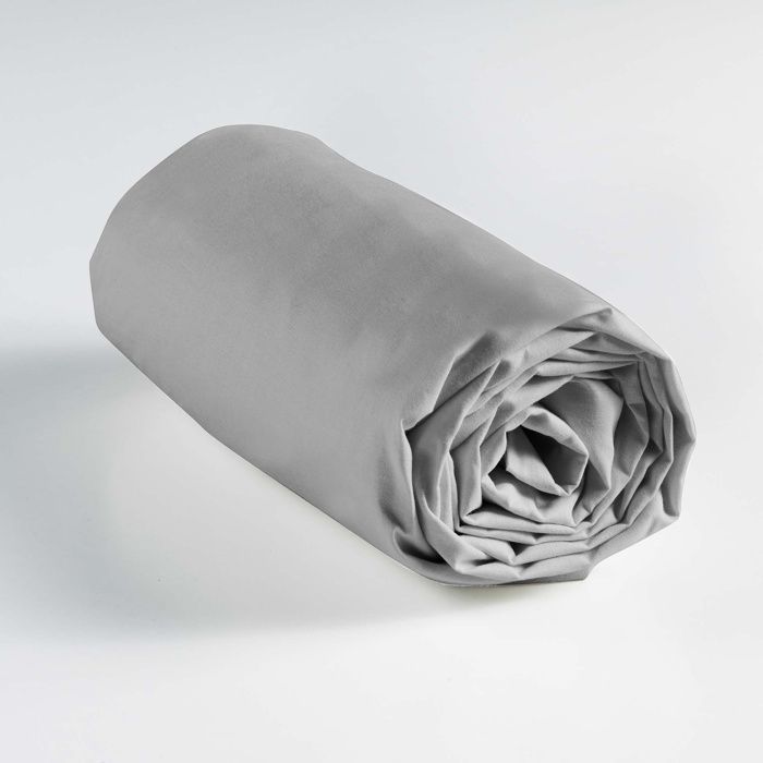 Children's duvet cover set 140x200 cm Namaste + fitted sheet 90x190 Grey