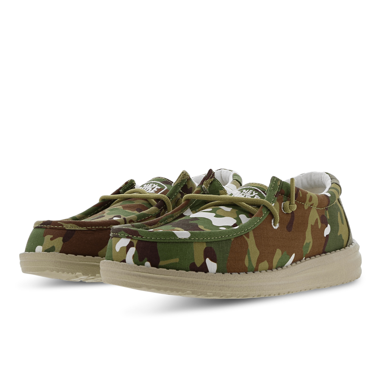 HEYDUDE Wally Ungdoms Camouflage
