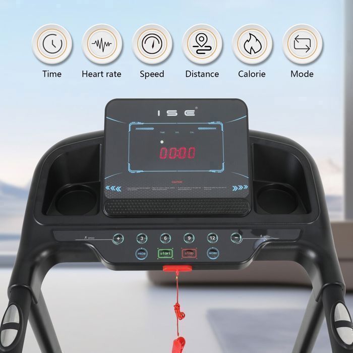 Tapis de course ISE SY-T4005 pliable 2,0HP