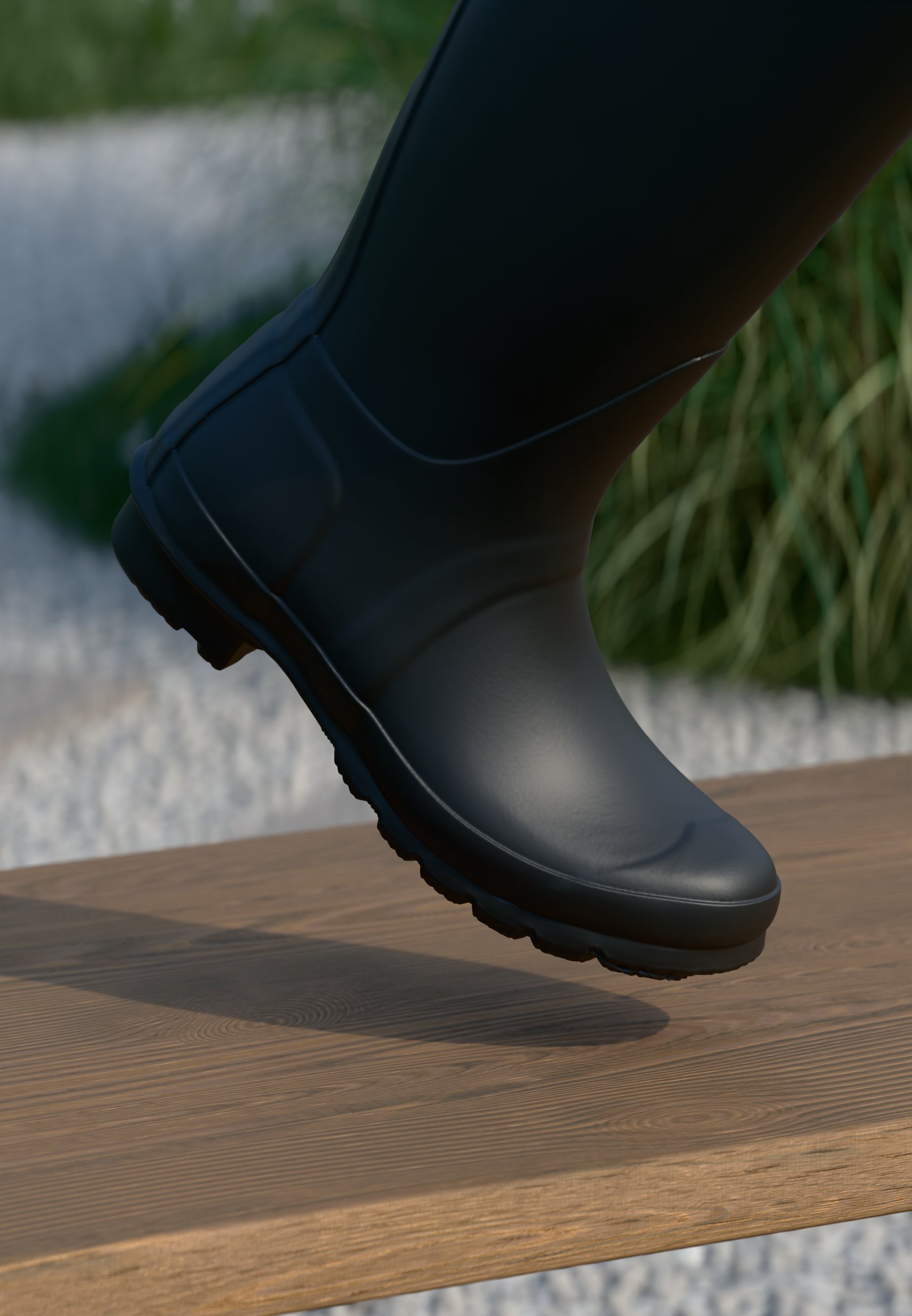 Hunter ORIGINAL ORIGINAL TALL - Gummistøvler - black