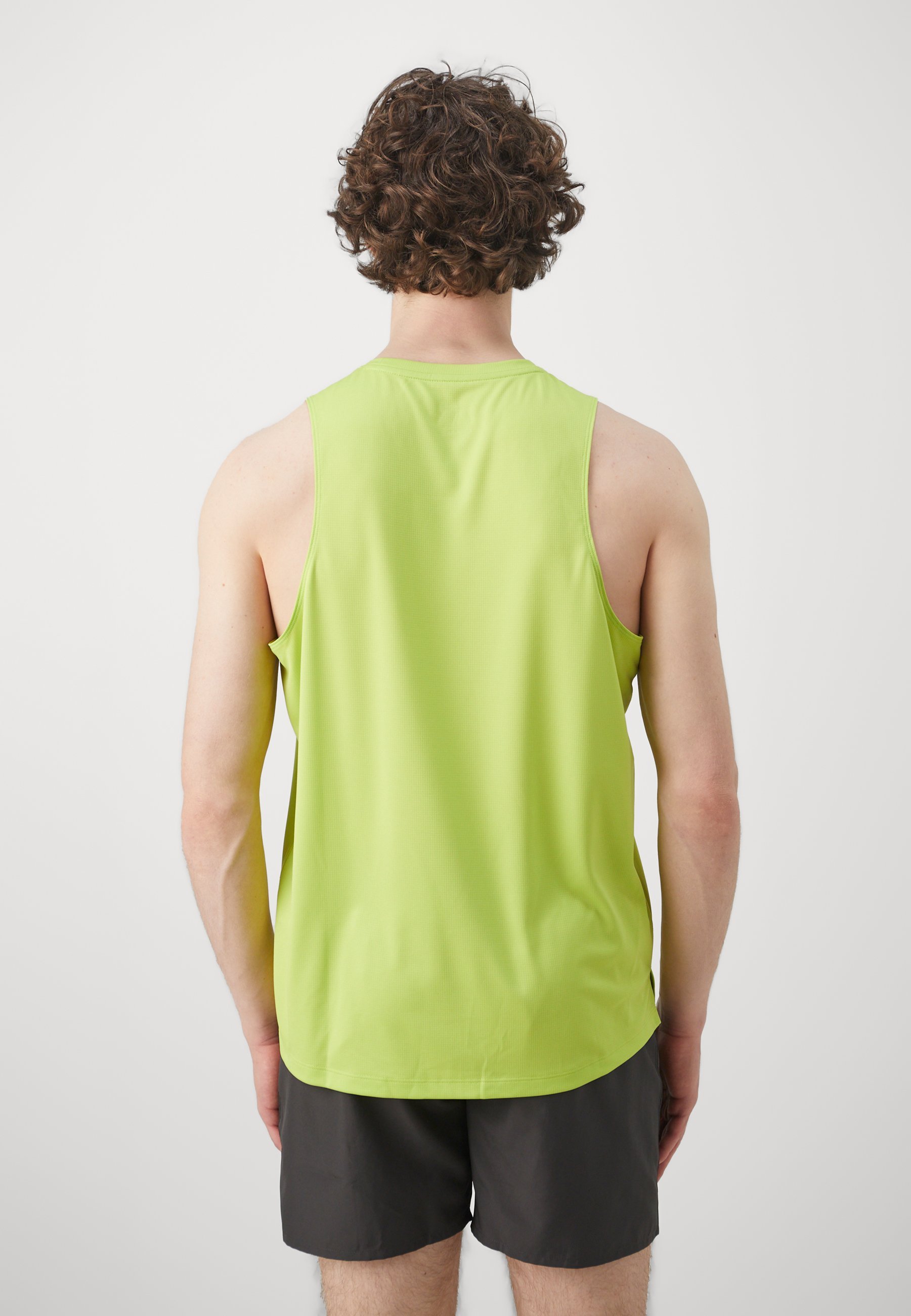 ASICS CORE SINGLET - Bovenkant - neon limoengroen
