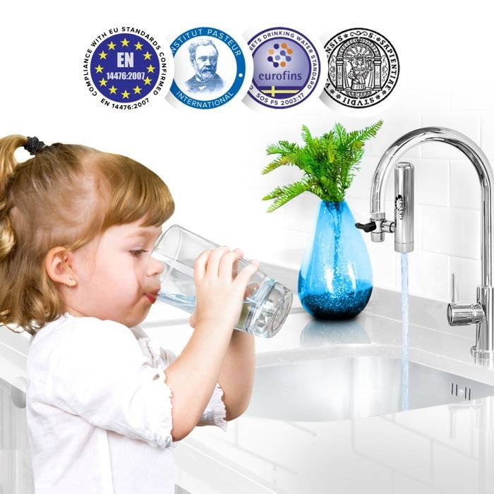 Cartuccia filtrante - Scaldabagno - Euro - Purificazione avanzata - Rimozione delle impurità - Addolcimento dell'acqua