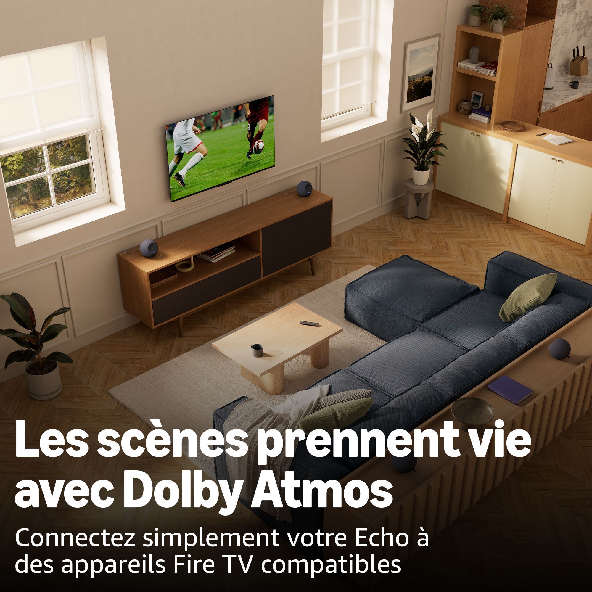 Altavoz inteligente - AMAZON - Echo Studio - 1 subwoofer de 95 mm + 3 altavoces - Wi-Fi - Grafito