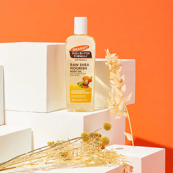 Palmer's® Raw Shea Nourish -vartaloöljy 250 ml