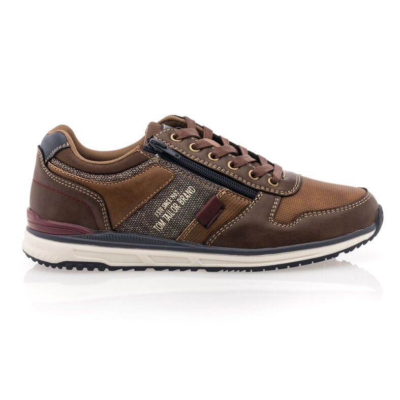 Zapatillas deportivas para hombre color marrón