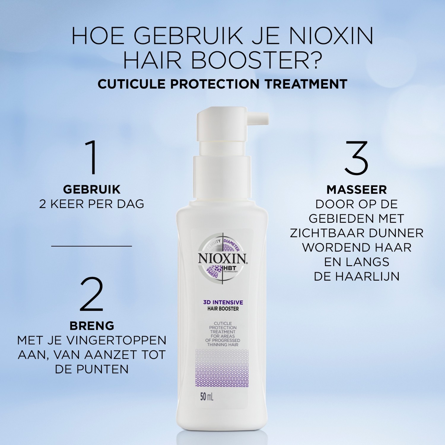 Nioxin regenerator bez ispiranja 3D intenzivna njega Nioxin 3D pojačivač njege kose - 50 ml