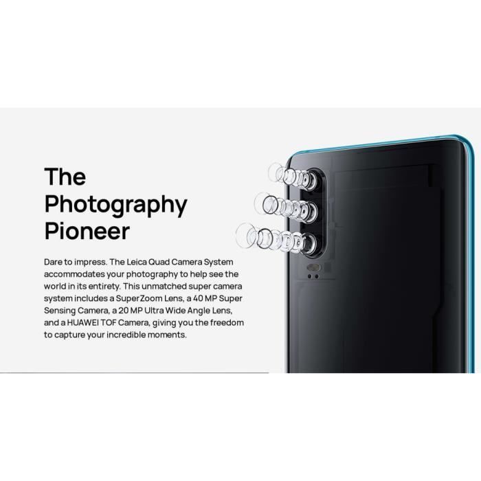 Huawei P30 128GB Azul Aurora