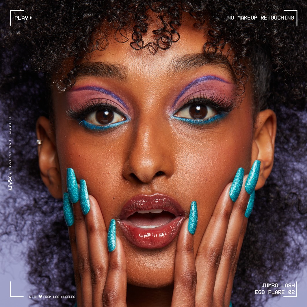 NYX Professional Makeup Jumbo Lashes! Vegānas mākslīgās skropstas – 1 gab.