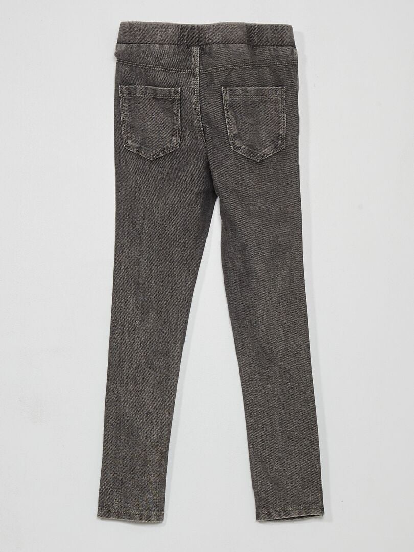 Pantalones deportivos elásticos - GRIS