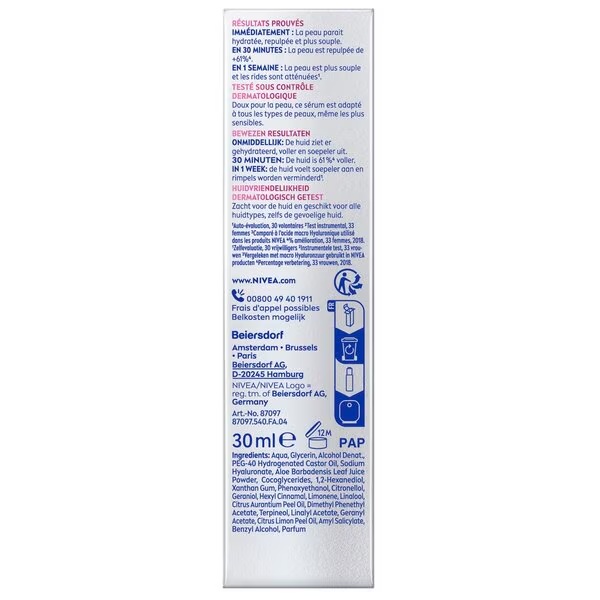 NIVEA Cellular Expert Filler Hyaluron serum<br>30ml