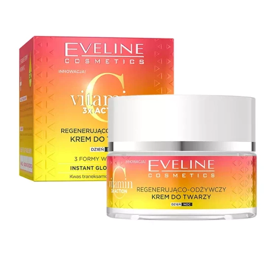Eveline Cosmetics Vitamin C 3 x Action regenerująco-odżywczy krem do twarzy 50 ml