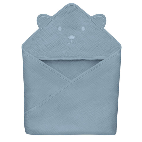 Toalha com capuz Lionelo Muslin