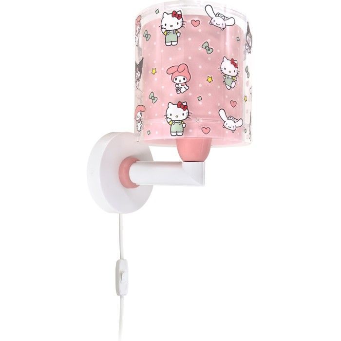 Dalber Applique murale pour enfants Hello Kitty & Friends, Kuromi, My Melody et Cinnamoroll enfants