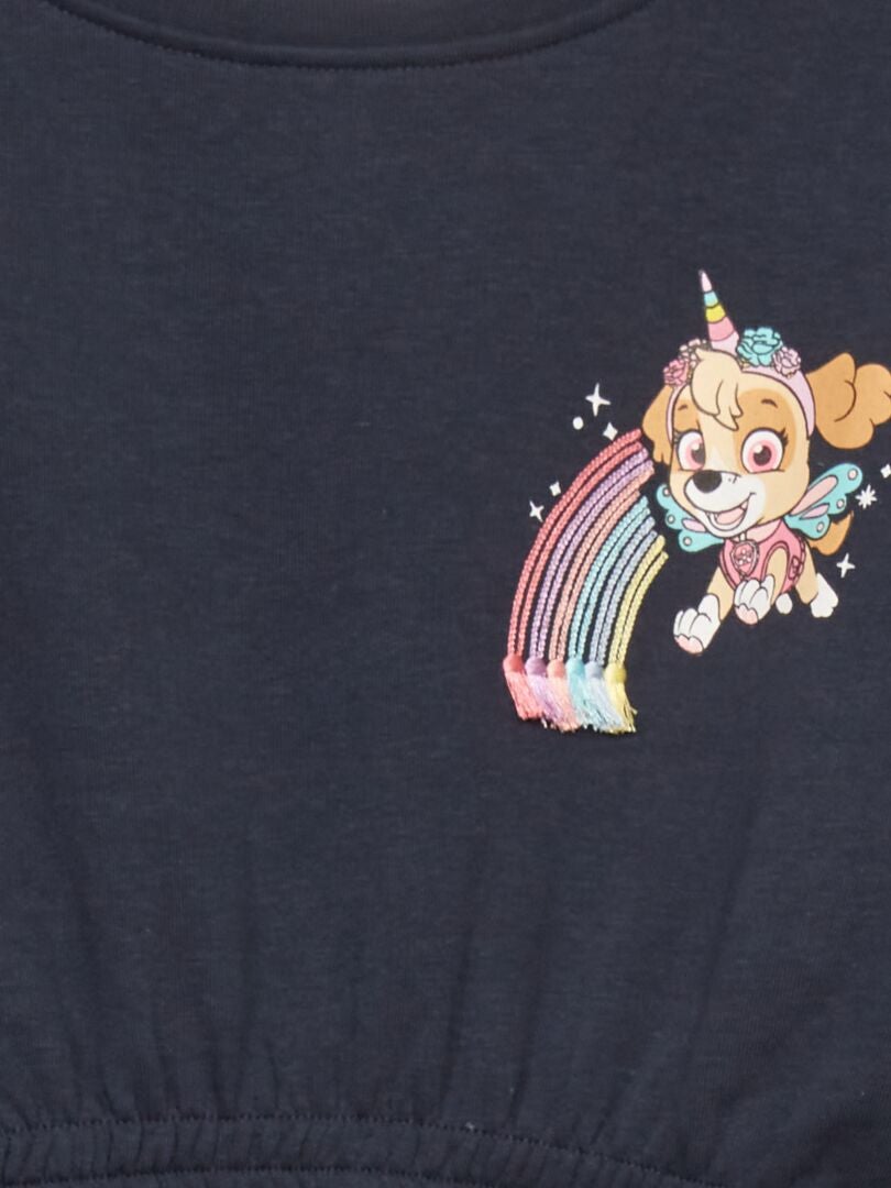 Paw Patrol jurk met lange mouwen - Blauw