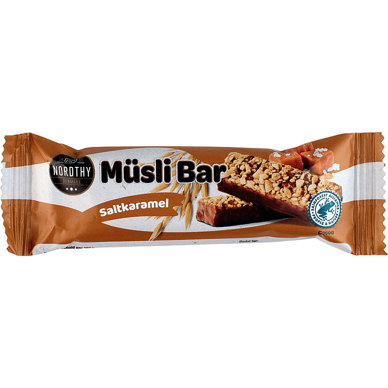 Müslibar 6-pak Saltet karamel