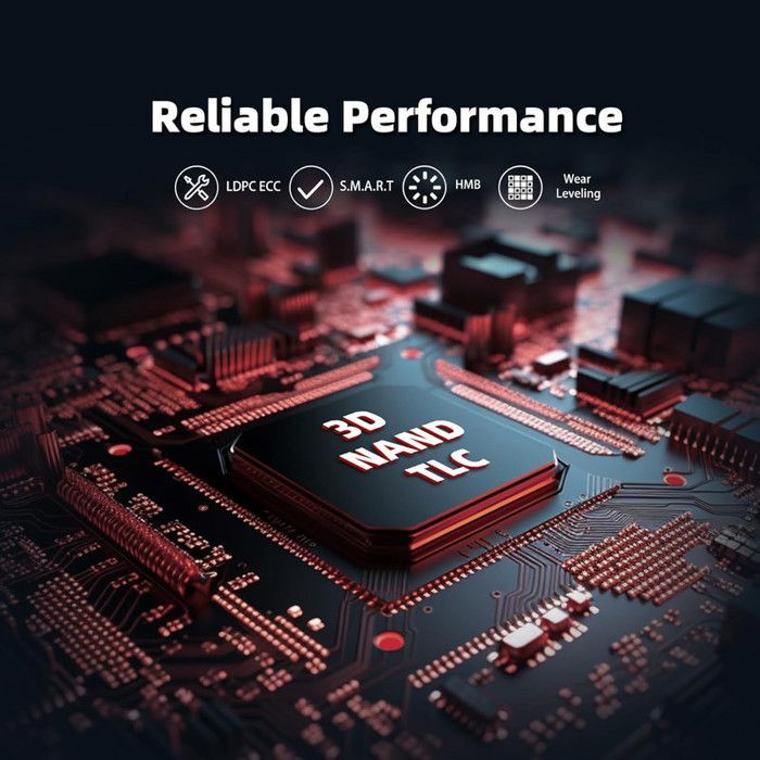 KINGSPEC NX Series 512GB M.2 2280 NVMe PCI Express Gen 3.0 x4 Internal SSD