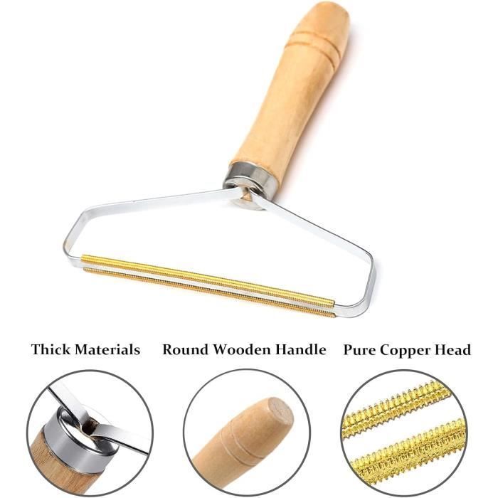 Rasoir Anti Bouloche Manuel, Rasoir Anti Bouloche, Brosse Manuel Anti Poil, Portable Grattoir Lint Remover pour Tapis de Poils