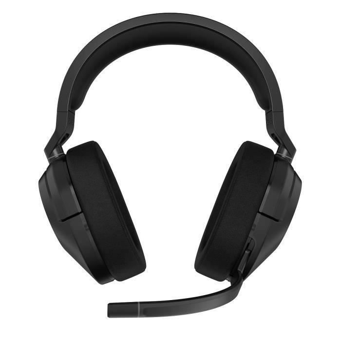 Casque Gaming - CORSAIR - HS55 WIRELESS - Son Surround Dolby Audio 7.1 - Sans fil - Carbone - Noir - (CA-9011280-EU)
