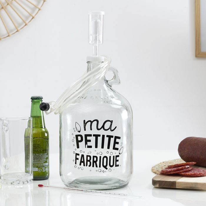 Fabrique à Bière - Cook Concept - Kit 3.7l - Bio - Transparent Et Noir