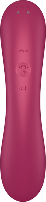Вибратор Satisfyer Curvy Trinity 1 са стимулатором клитора