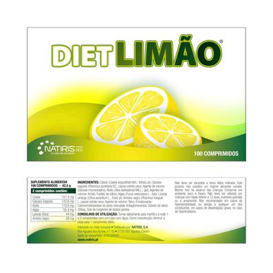 Diet Lemon 100 tablettia