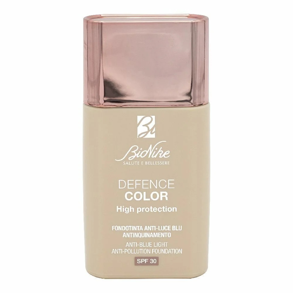 BIONIKE Bionike Defence Color High Protection Foundation nr. 302 30 ml Bescherming tegen blauw licht Bescherming tegen vervuiling