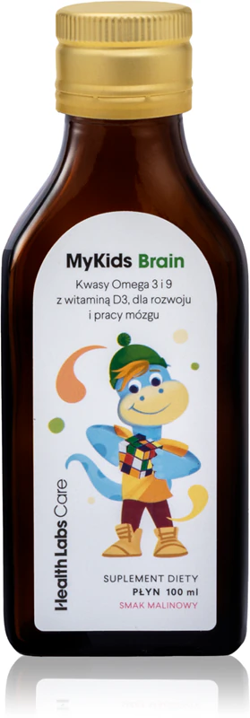 Health Labs Care MyKids Brain – Nahrungsergänzungsmittel zur oralen Einnahme für eine gesunde Herz- und Gehirnfunktion