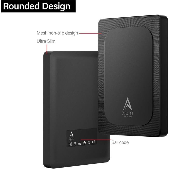 Disque Dur Externe - ZIG-ZAG TERRITOIRES - 500Go - USB 3.0 - Ultra-Mince - Compatible PS4/Xbox/PC