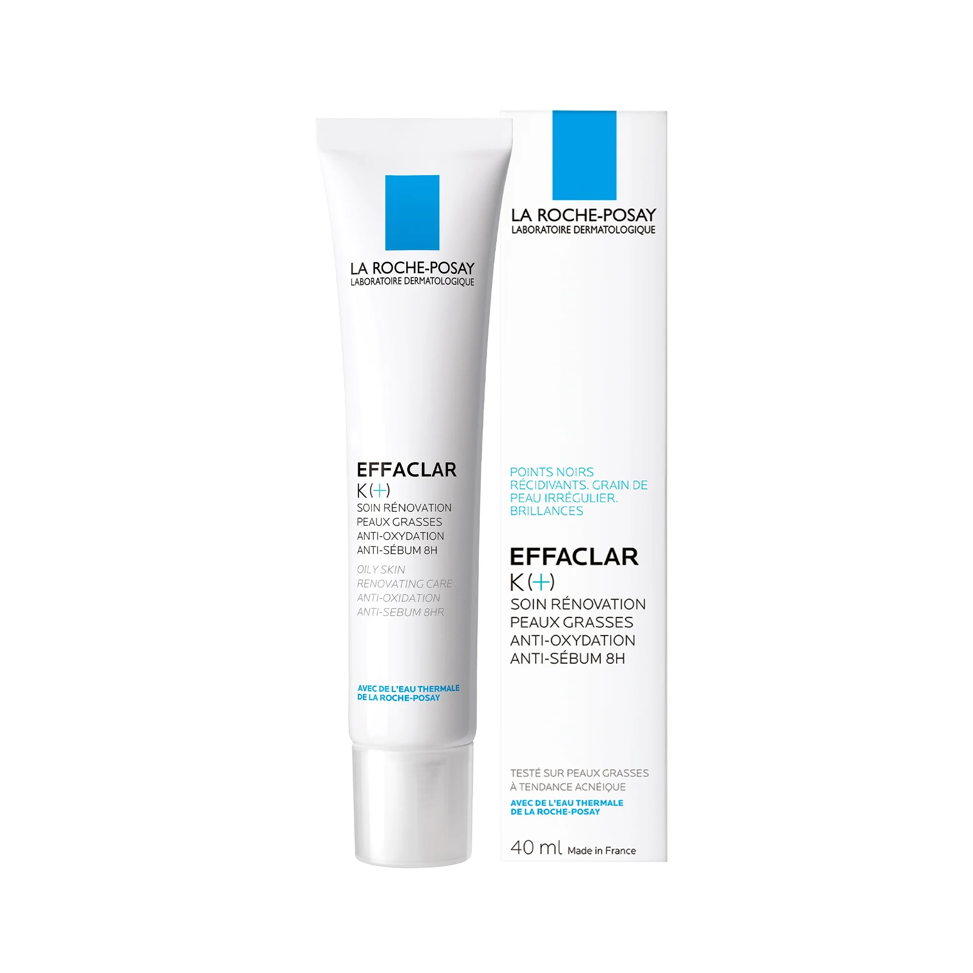 LA ROCHE POSAY La Roche Posay Effaclar K+ 40 ml Regenerierende Pflege für fettige Haut Fettige oder unreine Haut