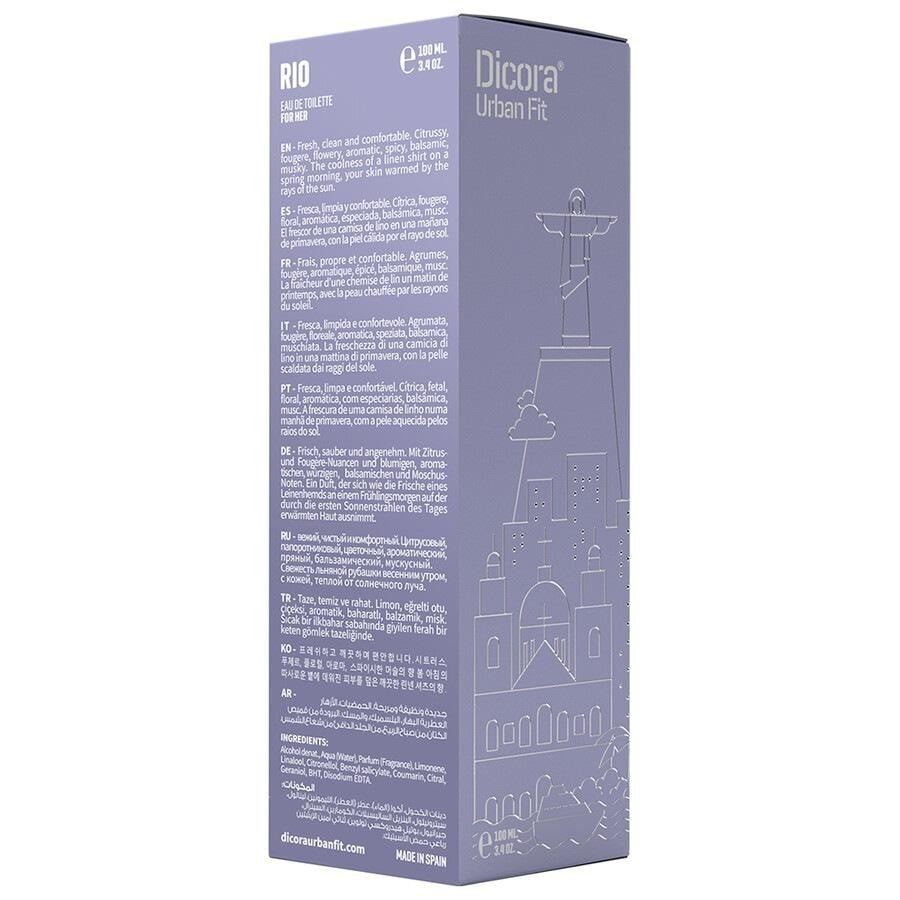 Dicora Urban Fit tualetinis vanduo Rio - 100 ml