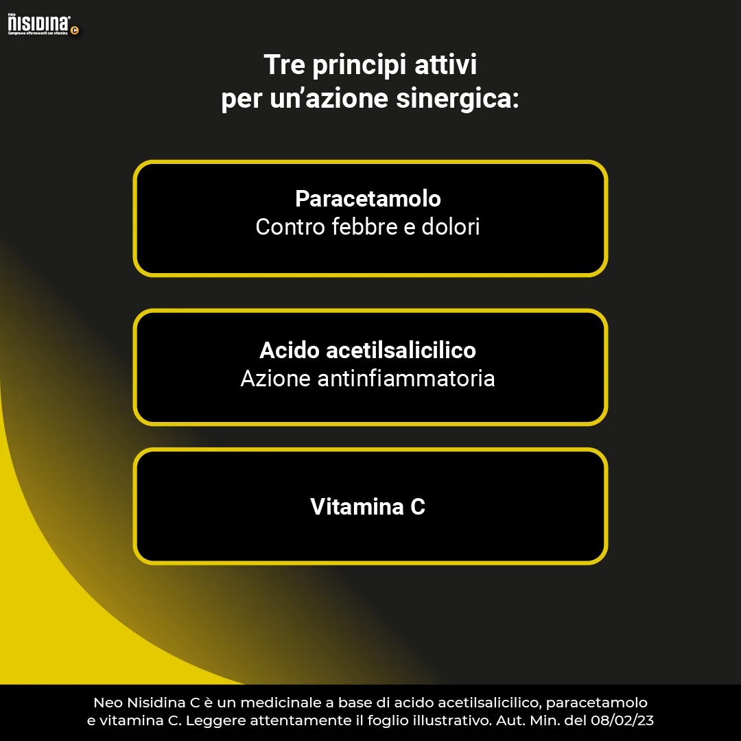 NISIDINA Neonisidina C 10 bruistabletten met vitamine C tegen griep en verkoudheid