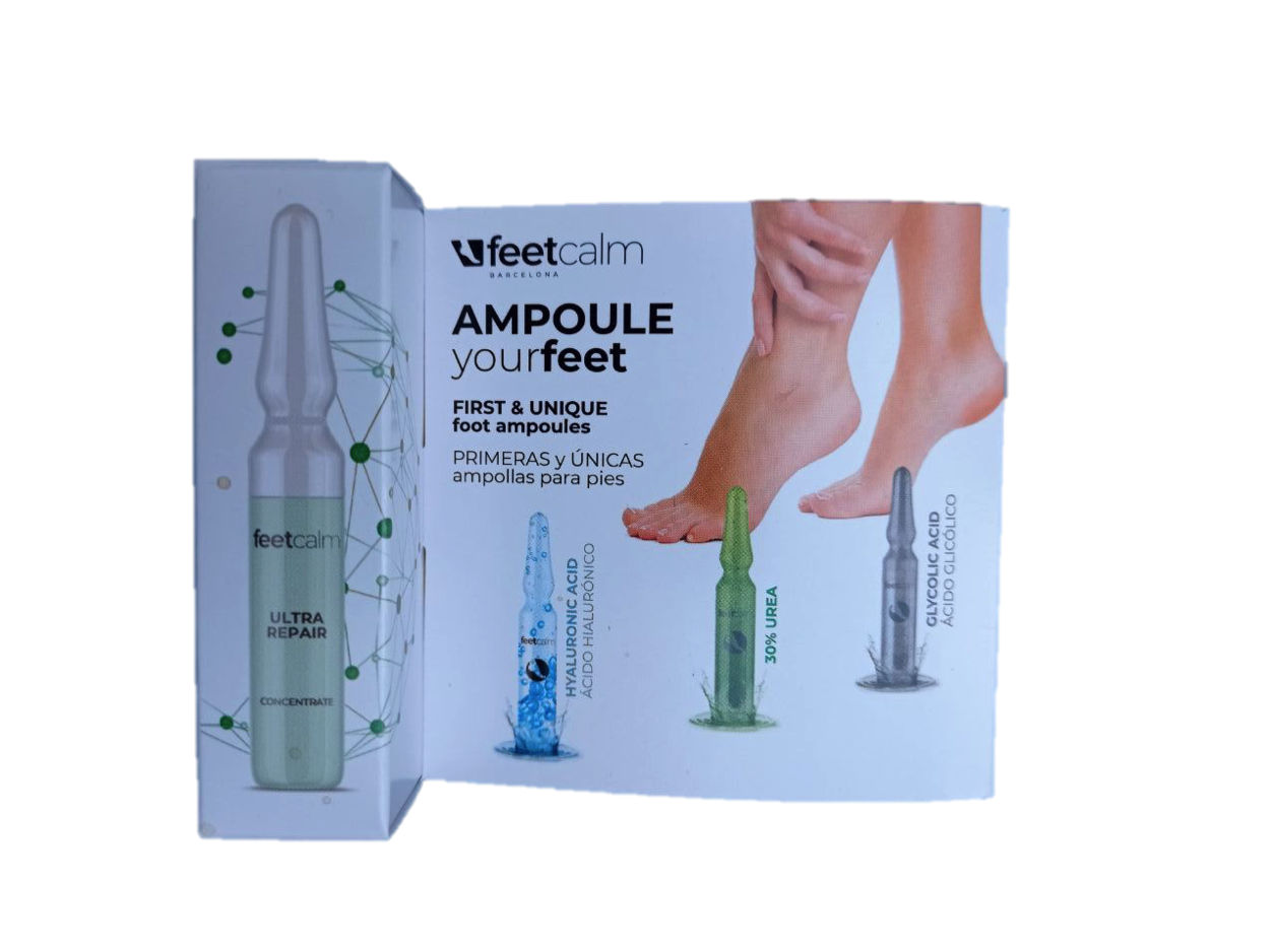 „Dry Skin Repair Ultra Repair“ koncentrato ampulė Vaistinės pėdų priežiūros produktai