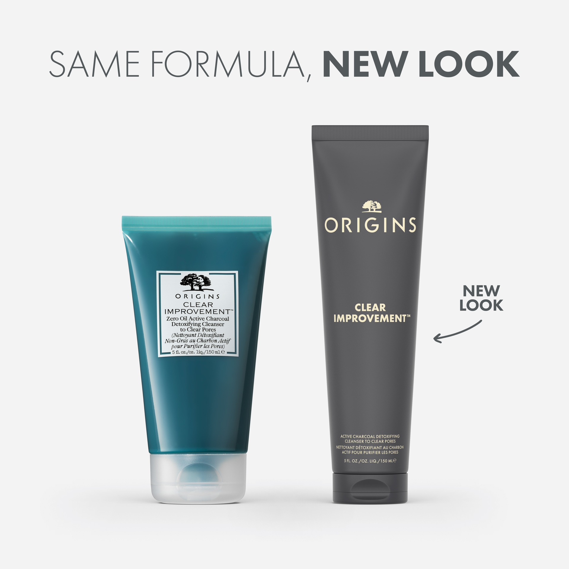 Clear Improvement aktív szén méregtelenítő tisztító 150 ml - Origins
