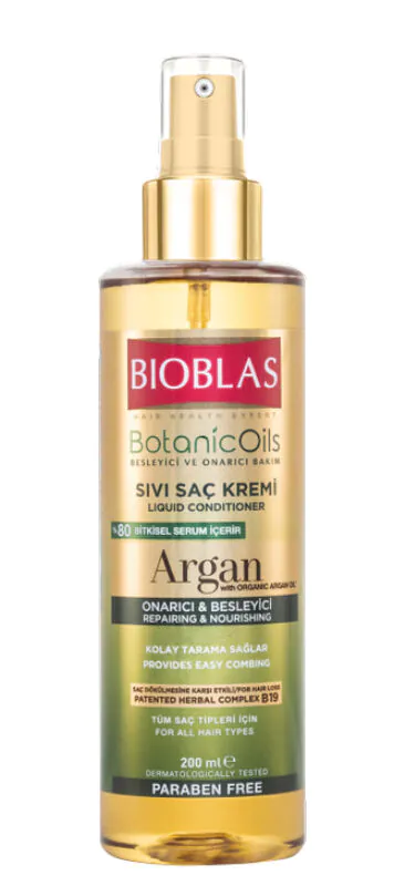 Bioblas Botanic Oils Odżywka Arganowa w płynie regenerująca